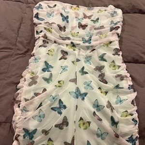 Beautiful butterfly corset dress